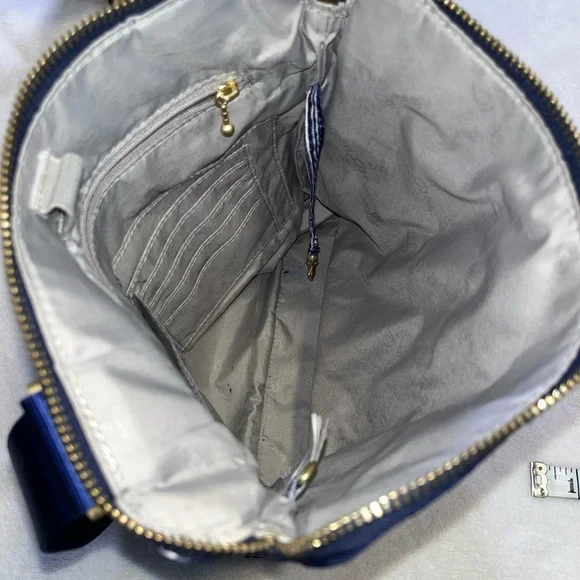 Baggallini Blue and White Crossbody Bag - Picture 7 of 7